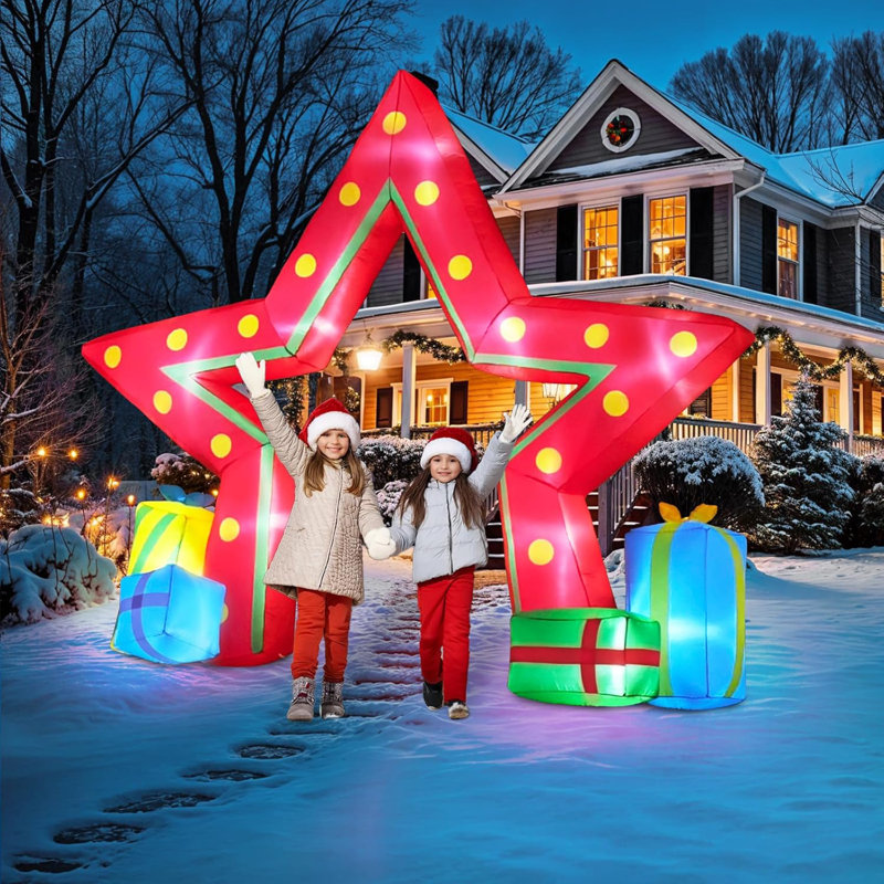 Inflatable christmas archway discount